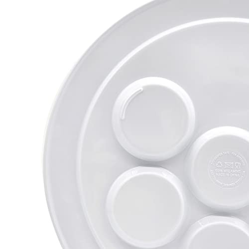 Passover Seder Plate Melamine Seder Plate Spring Garden Design, Single