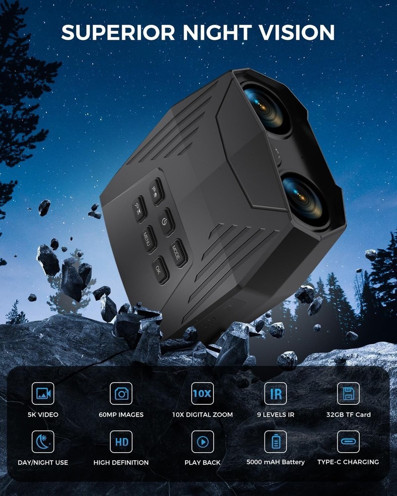 Waterproof Infrared Binoculars for Adults