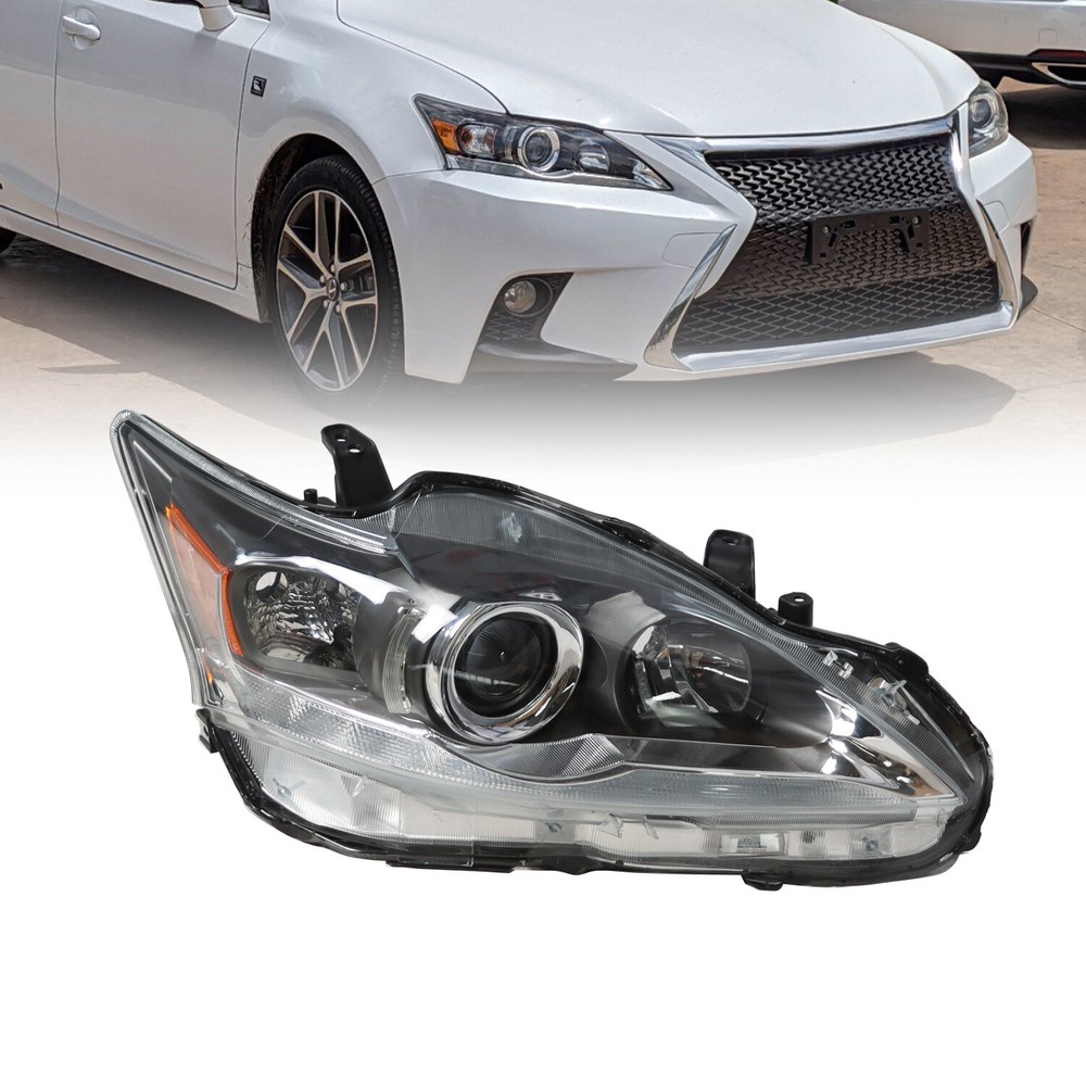 For 2011-2017 Lexus CT200h Projector Halogen Headlight Assembly Right Side