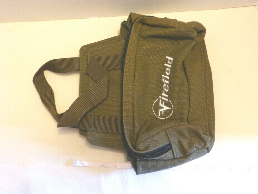 Firefield Red Adjustable Hat Zippered Range Bag Sticker