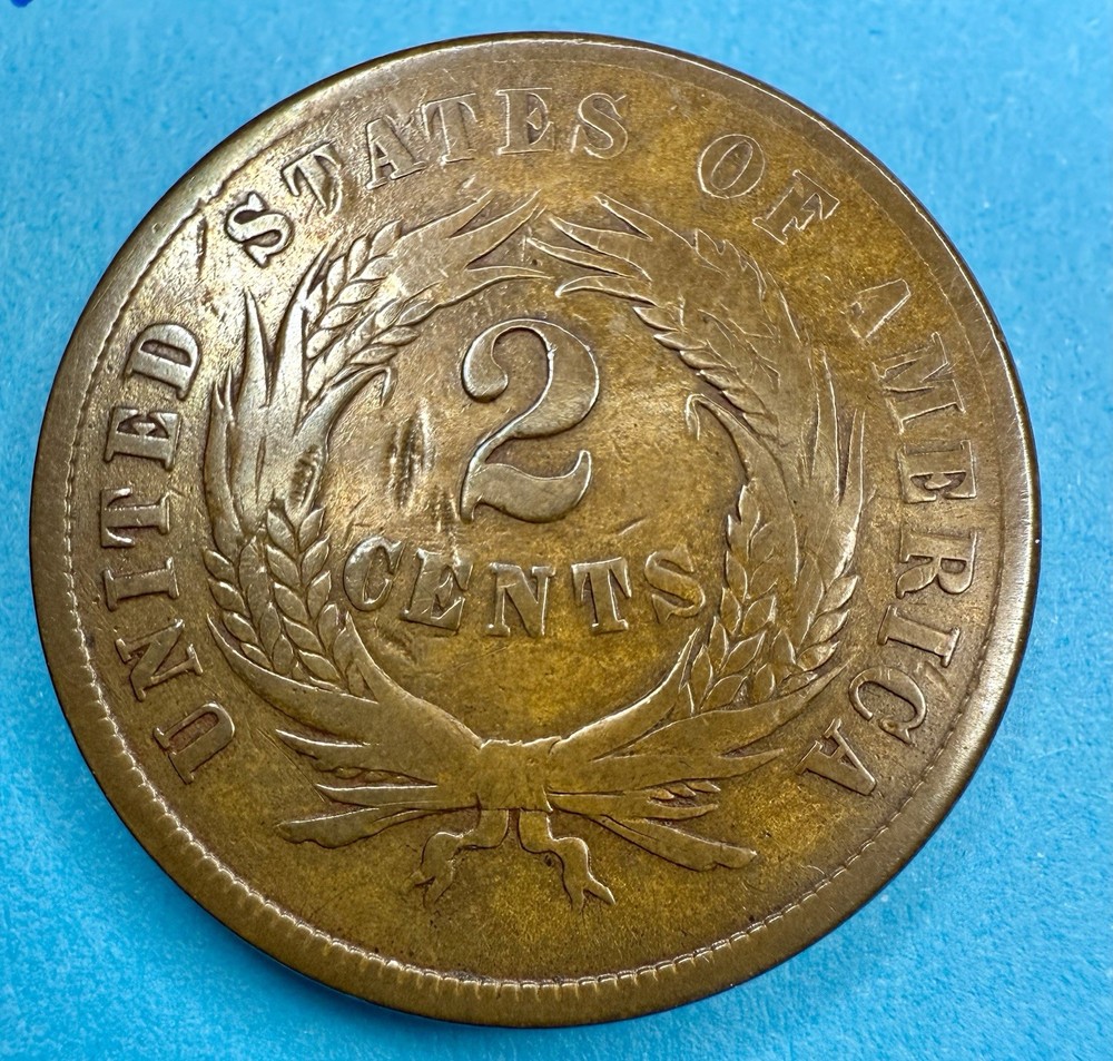 1864 U.S. Two Cent • Classic Copper Type
