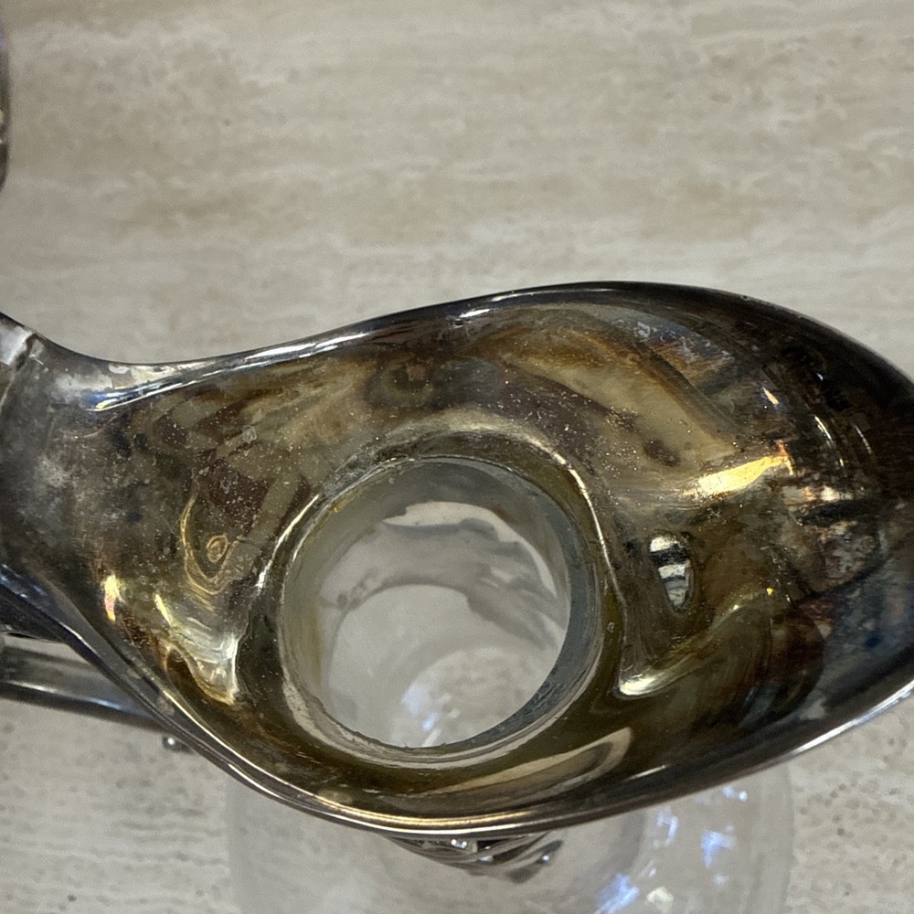 Art Nouveau Silver-Plated Claret Jug