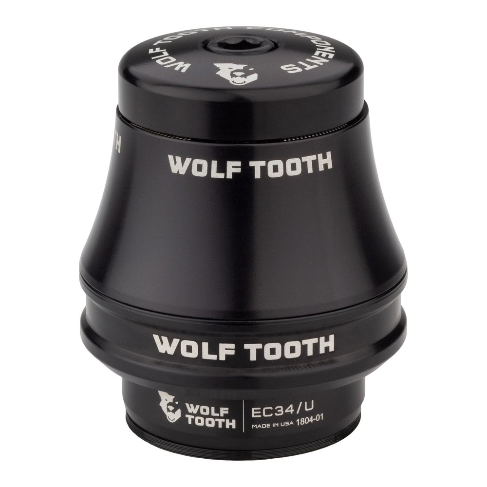 Premium USA-Made Wolf Tooth EC Headset | External Cup, 35mm Stack, 6061