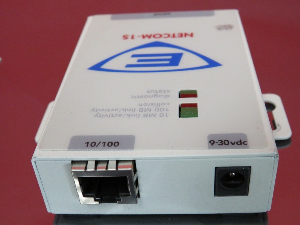 EST EDWARDS NETCOM-1S ETHERNET DEVICE SERVER NETWORK INTERFACE