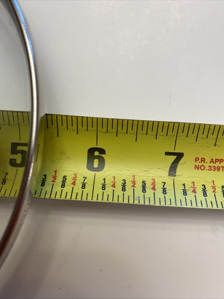 KitchenAid 5” Red Rubber Handle Round Replacement Lid 5” Diameter See Pics