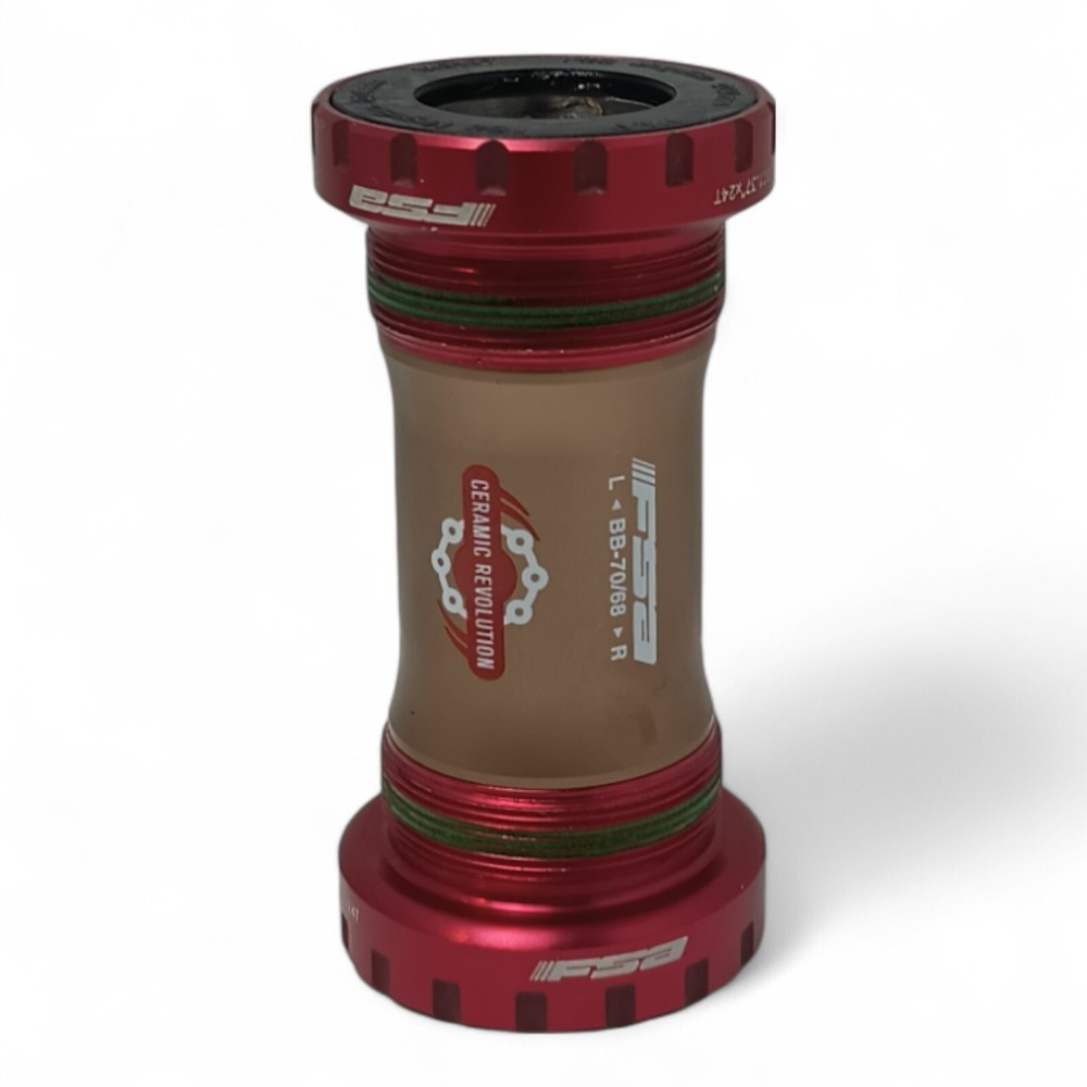 FSA Ceramic bottom bracket BB68 BB70 Threaded cups MEGAEXO