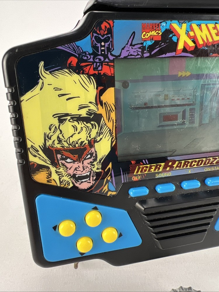 X-Men Handheld Tiger Barcodzz 1994 Marvel Working