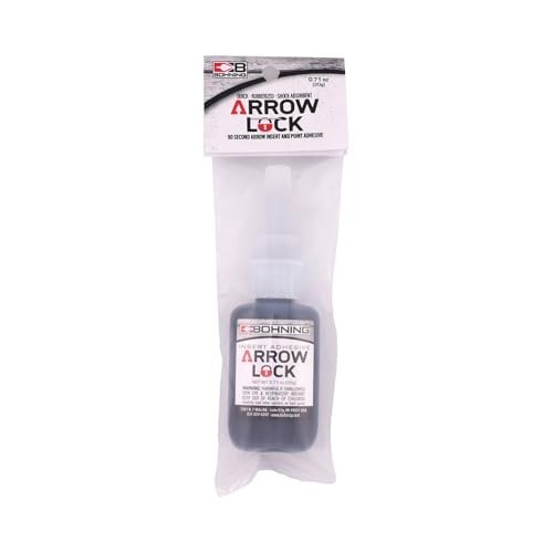 Archery Insert Glue .7 oz - Rubberized Instant Adhesive for Points & Inserts
