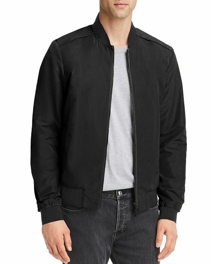 Pacific & Park Men's Bomber Jacket Black