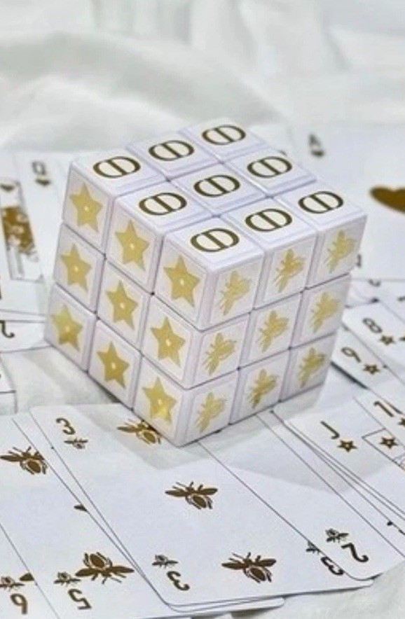 Dior rubik’s cube limited edition still in box