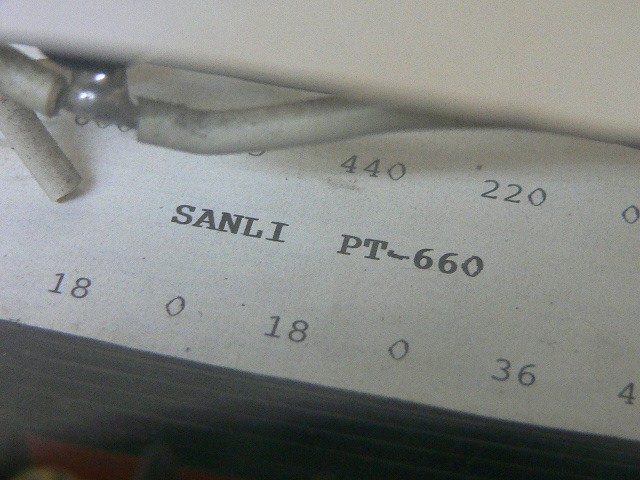 Sanli Pt-660 Transformer