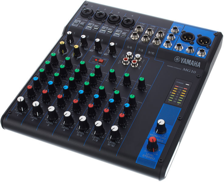 Yamaha MG10 Analog 10-Channel Mixing Console