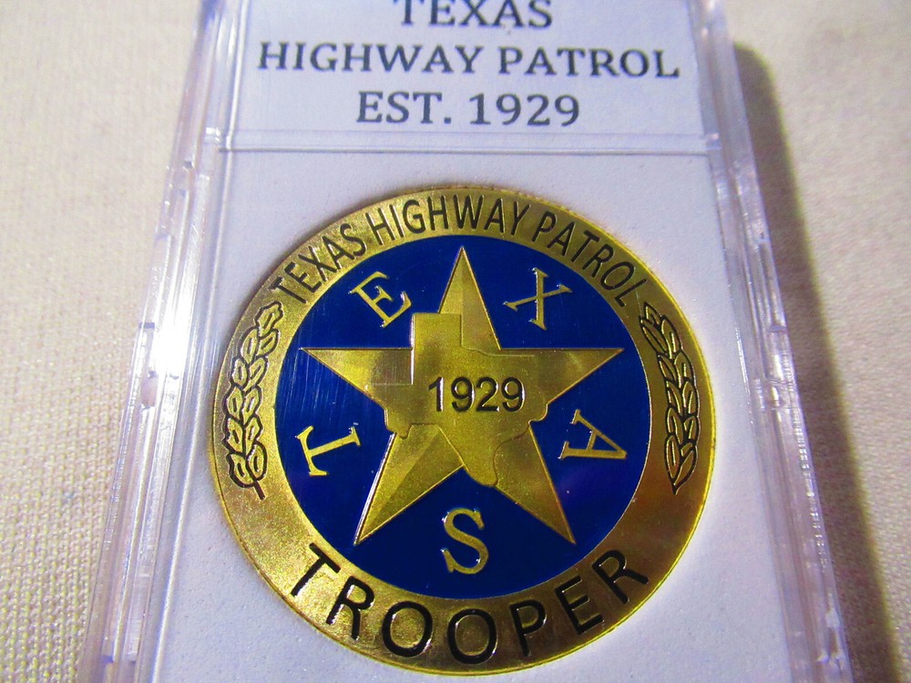 TEXAS HIGHWAY PATROL Challenge Coin