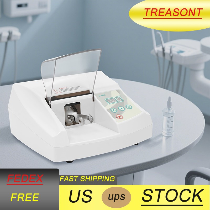Dental Lab Digital Amalgamator Amalgam Capsule Mixer Triturator Speed Adjustable