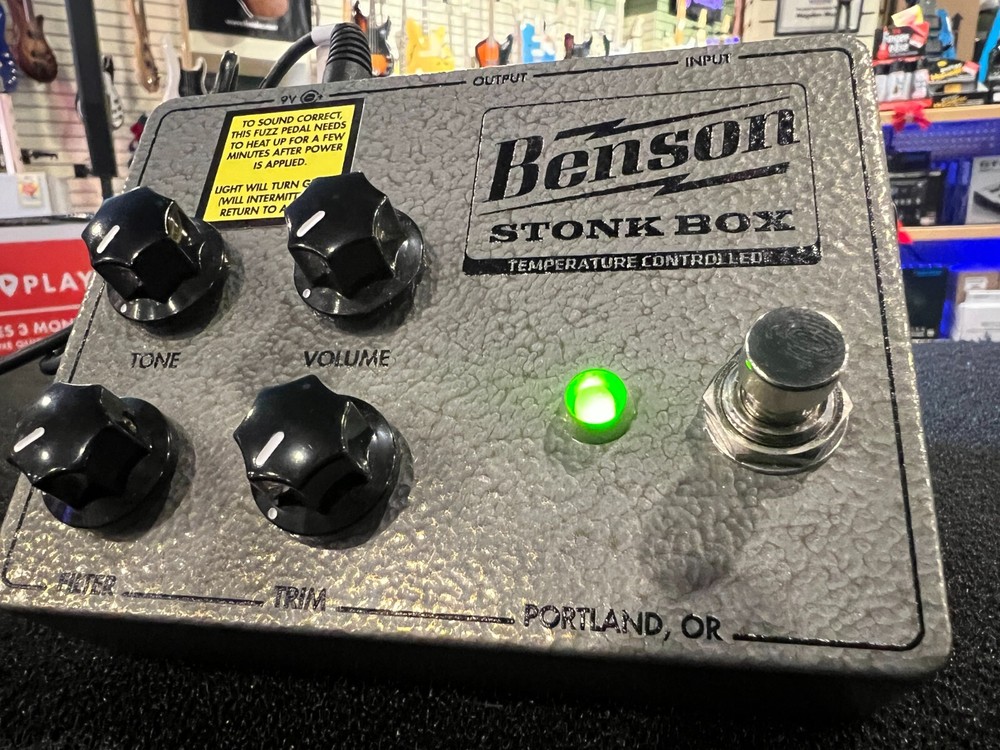 Benson Stonk Box Guitar Pedal With Box
