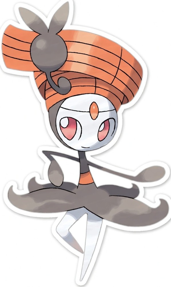 Meloetta Waterproof Sticker