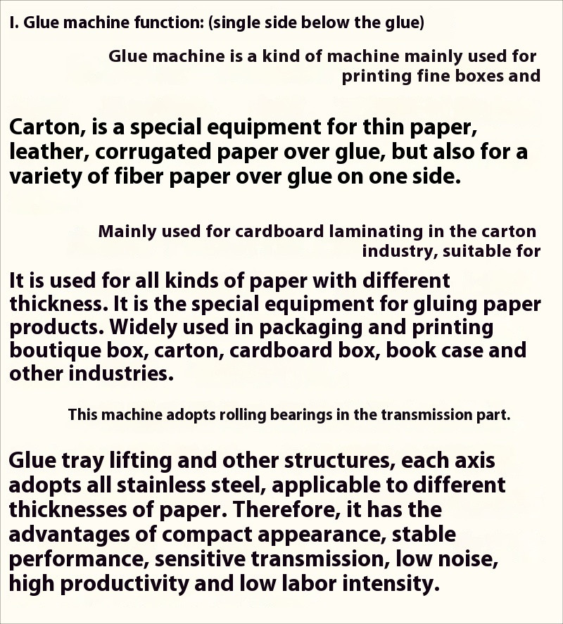Gluing Machine 460T Desktop Glue Machine Adjustment Glue Brushing Machine