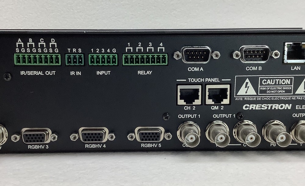 Crestron MPS-100 Multimedia Presentation Controller Rack Mount Deck