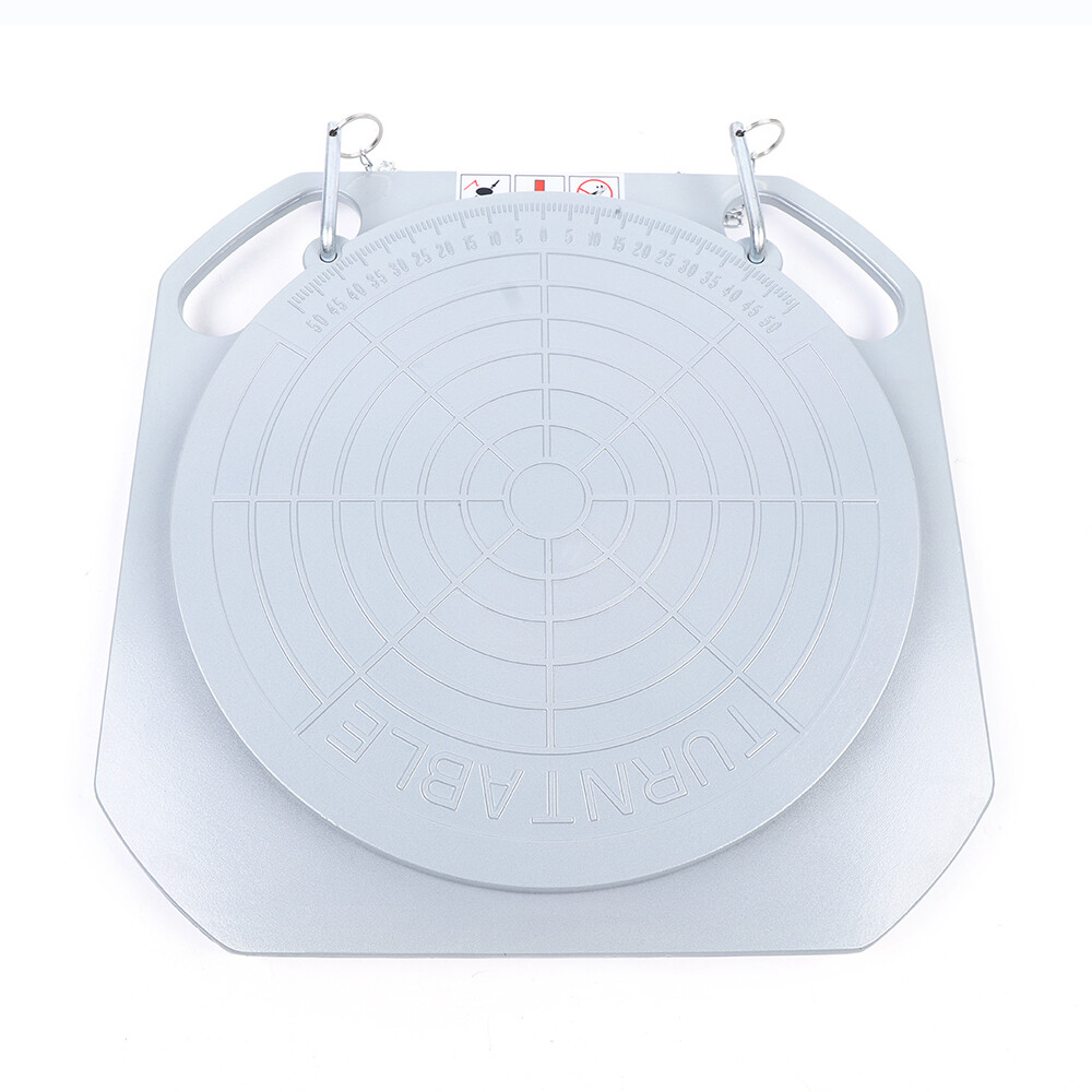 2 x Car Wheel Front End Alignment Turn Plates Alignment Turntable Plate Tool