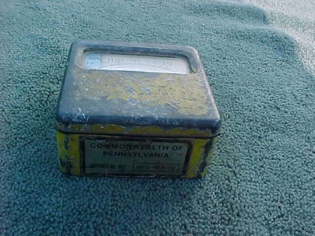 Vintage Coal Mining Detonator / Galvanometer for Blasting Machine Pennsylvania