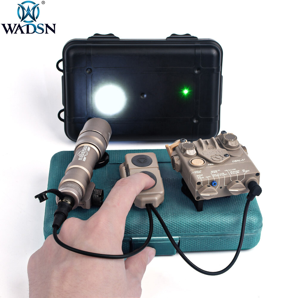 Airsoft Tactical Light Remote Control Switch For DABL PEQ Laser M300 M600 light