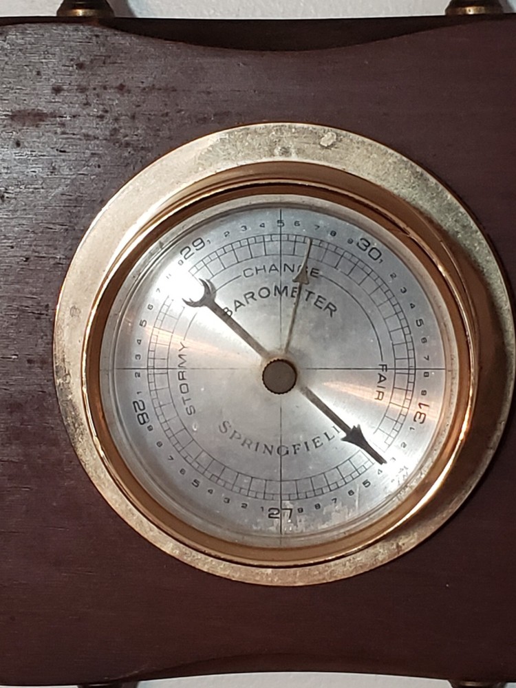Springfield Instrument Co. Barmeter Thermometer Humidity Meter