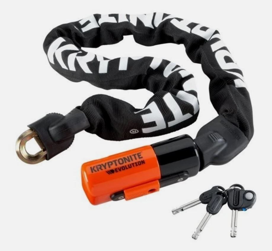 Kryptonite Evolution Series 4 1090 Integrated Chain Lock