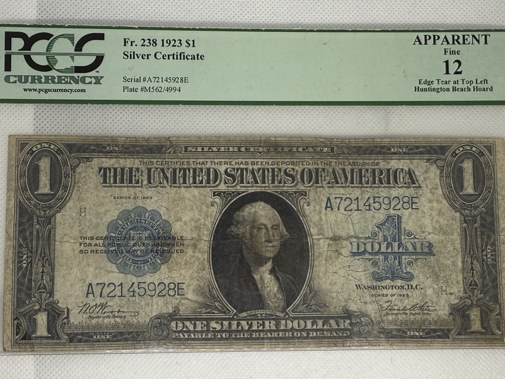 1923 $1 Large Silver Certificate