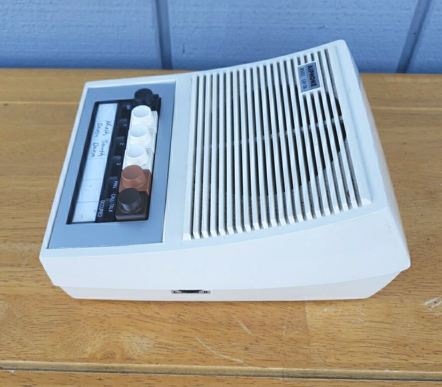 Vintage Aiphone Loudspeaker Intercom System LAF-3A Made In Japan Call-Talk