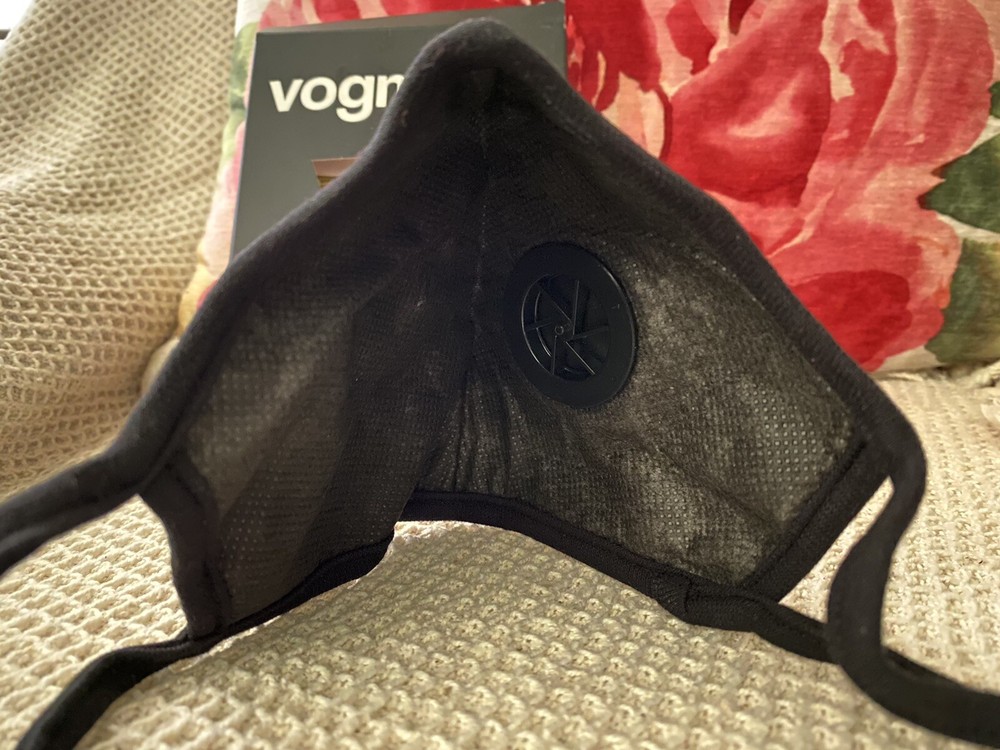 Mask 5667 with Valve and Filter Black Large