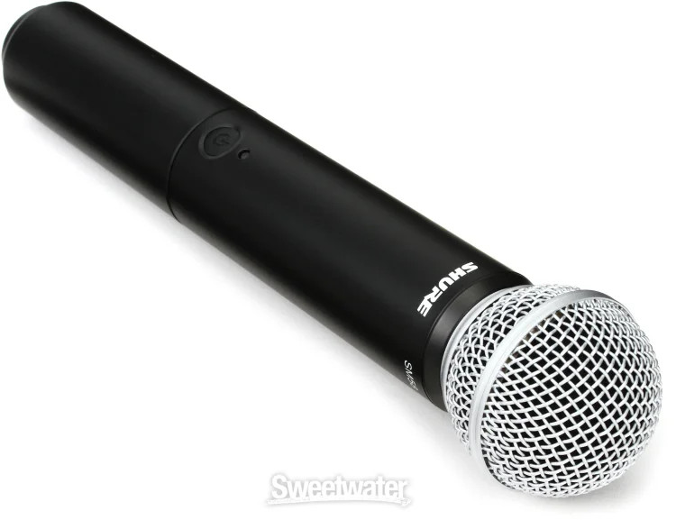 Shure BLX24/SM58 Wireless Handheld Microphone System - H10 Band