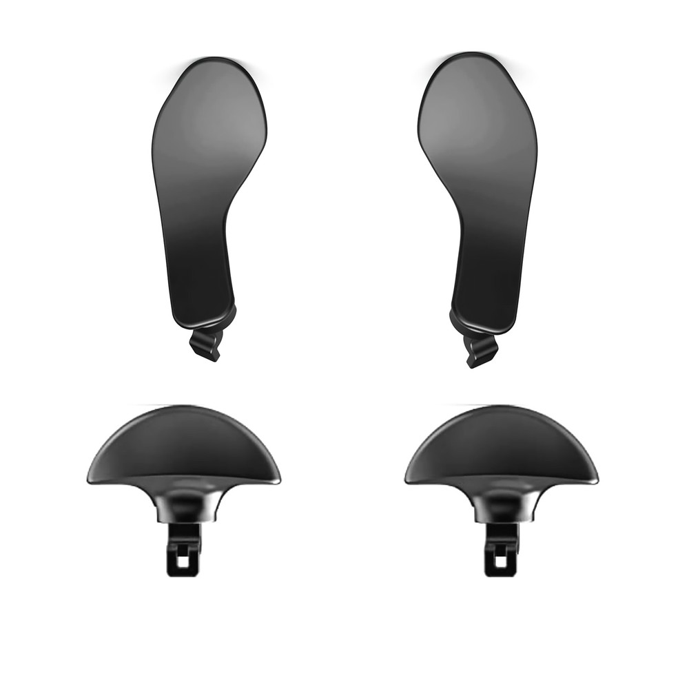 Black Stainless Steel Back Button Paddles For PS5 Edge Controller Replace Parts