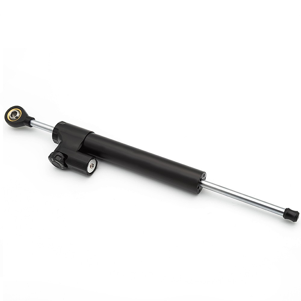 CNC 360mm Longer Steering Damper Stabilizer Linear Reversed Universal Black 1PCS