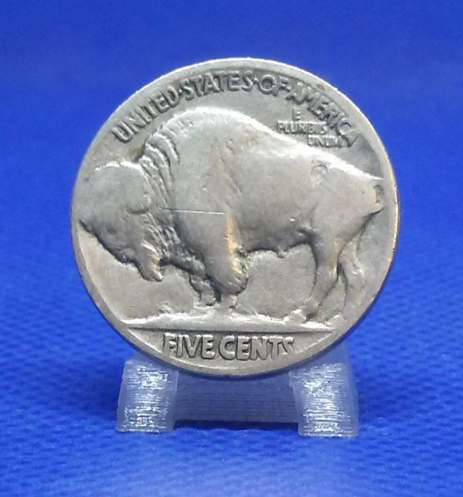1919 Buffalo Nickel Lamination Mint Error