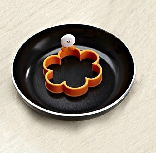 Joie Flower Egg Ring Silicone Orange