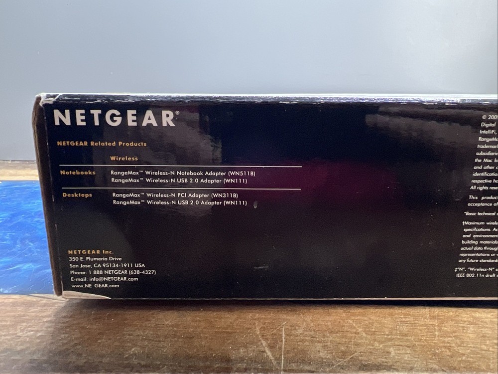 NETGEAR ProSafe Wireless-N Access Point WNAP210-100NAS Open Box