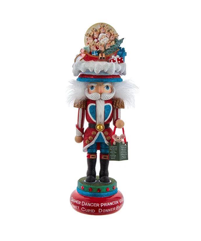 18  Hollywood Nutcrackers™ Now Dasher, Now Dancer... Nutcracker HA0653  w