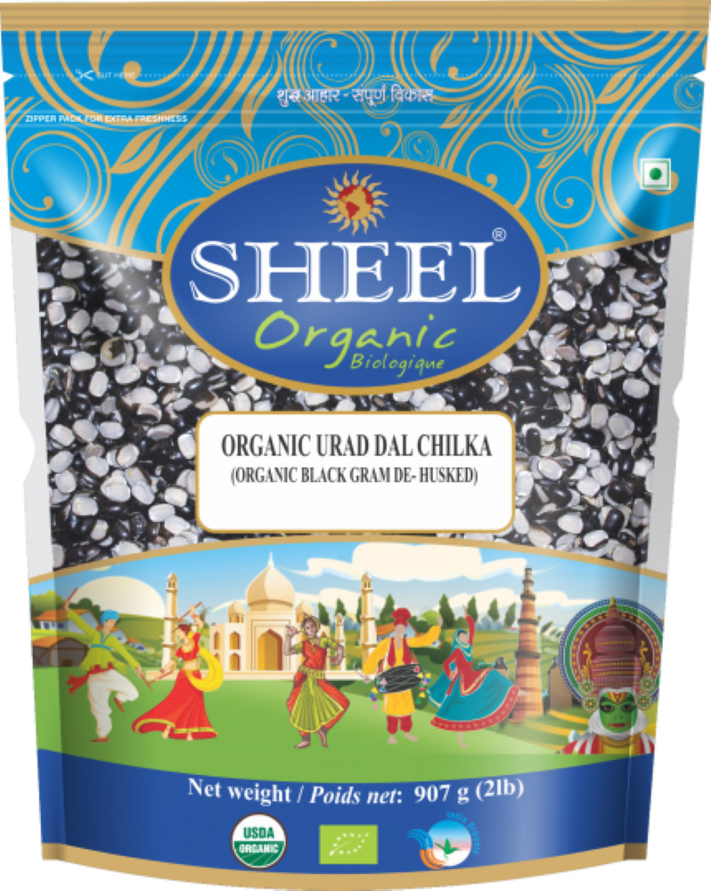 Sheel Organic Urad Dal Chilka - 2 lbs