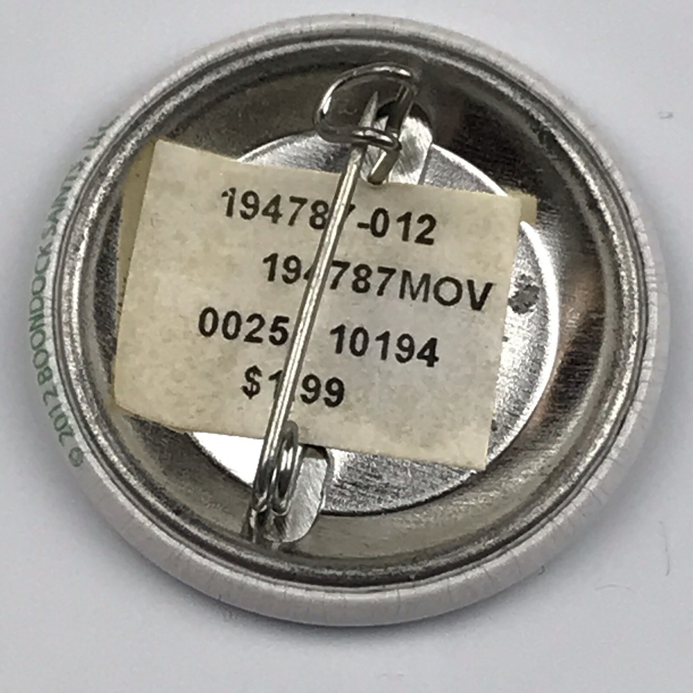 Beritas Aequitas Shamrock Pin Button Pinback