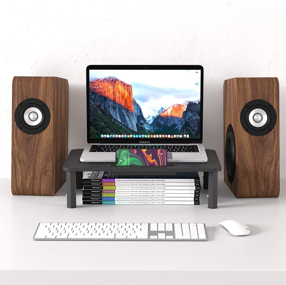 Monitor Stand Riser Computer Screen Desk Shelf for Laptop Desktop Printer