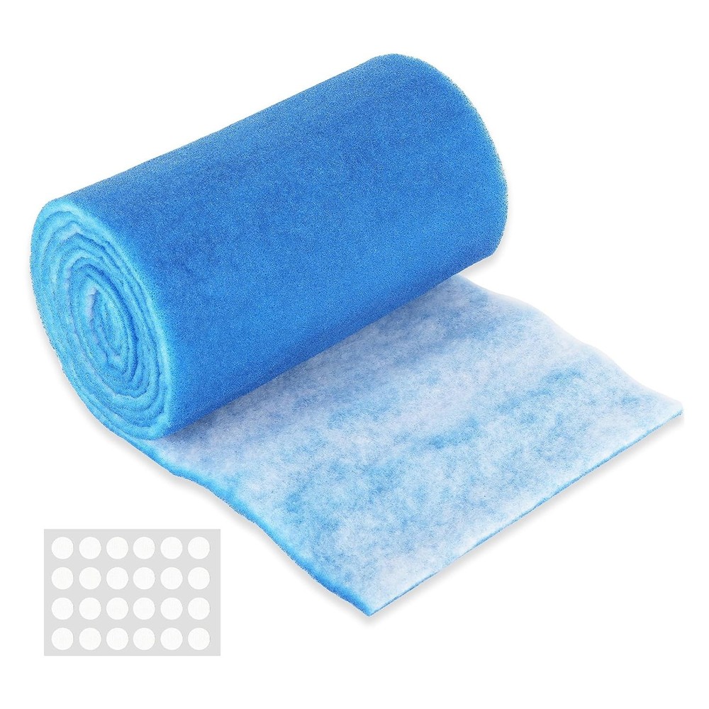 Easy to replace 30cm * 355cm ventilation filter non-woven polyester aquarium