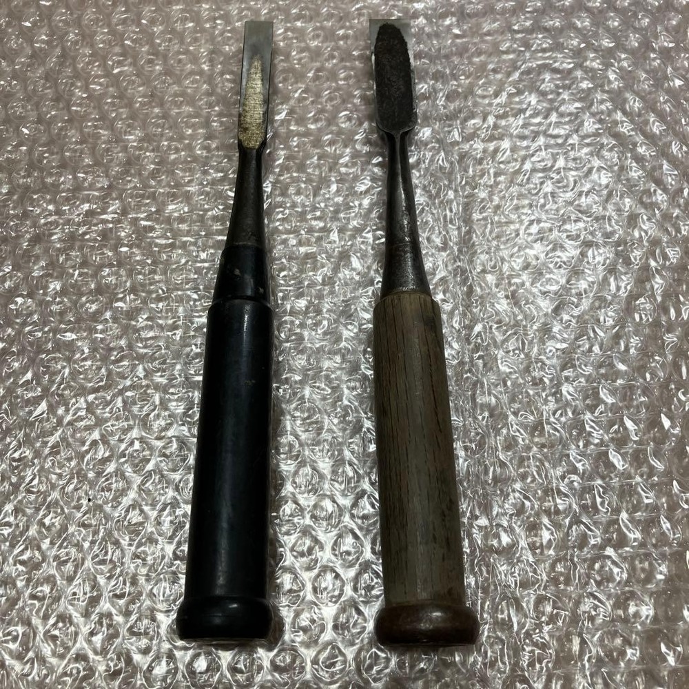 Samu Chisel Set 2pc Woodworking Hand Tool 10mm 15mm Sharpened Ready to use