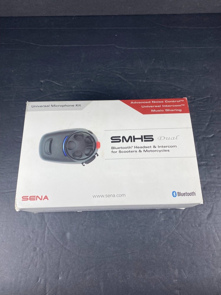 Sena SMH5 Bluetooth Motorcycle Scooter Communication System