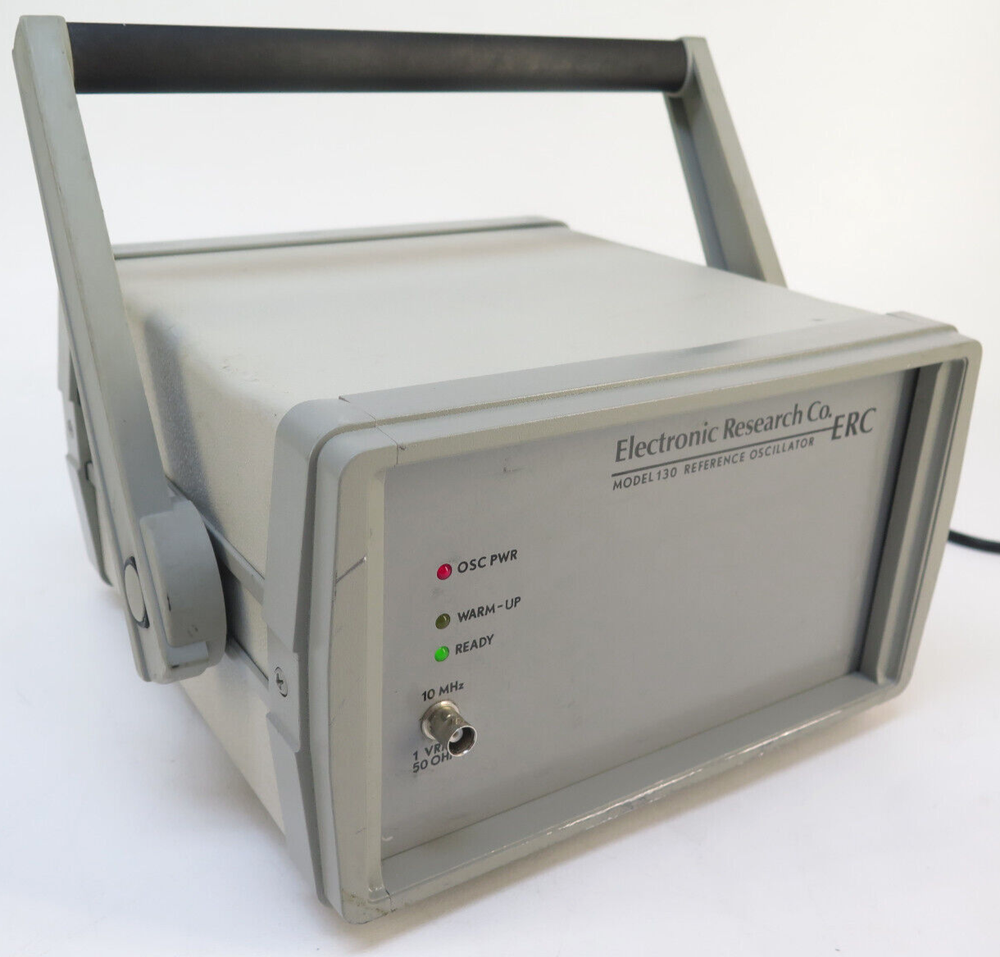 Electronic Research Co. Model 130 Portable Reference Oscillator 10MHz