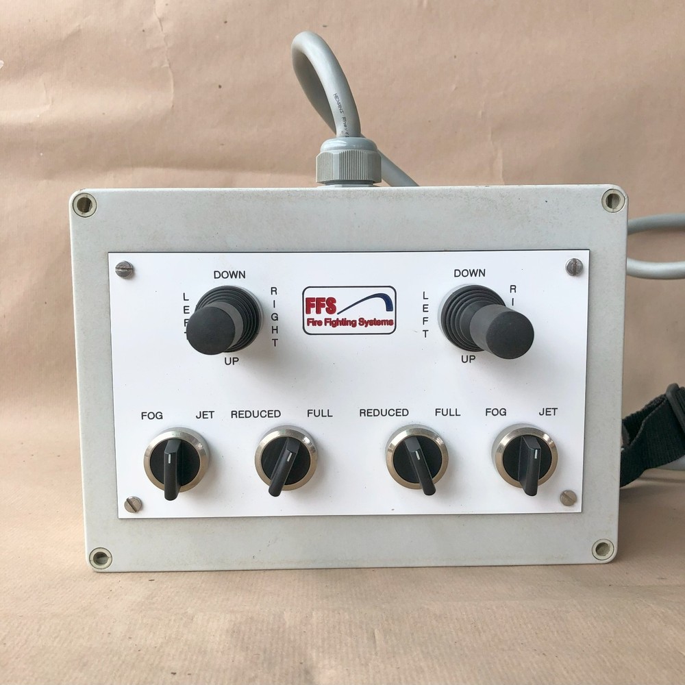 FFS FIRE FIGHTING SYSTEMS PORTABLE REMOTE CONTROL UNIT JOYSTICK CONTROLLER