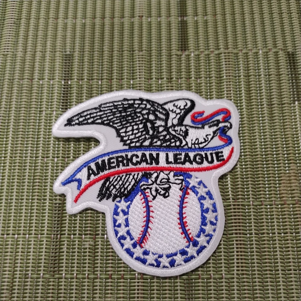 MLB American League IRON ON PATCHES