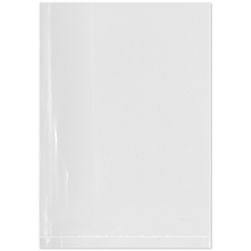 Plymor 7" x 10", 3 Mil Flat Open Clear Plastic Poly Bags