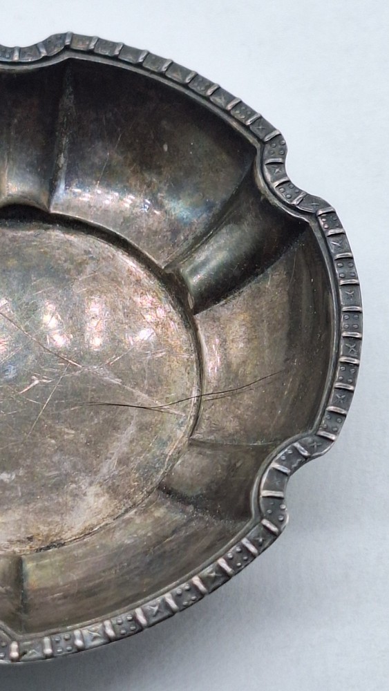 830 Silver Scrap Dish 24.36g