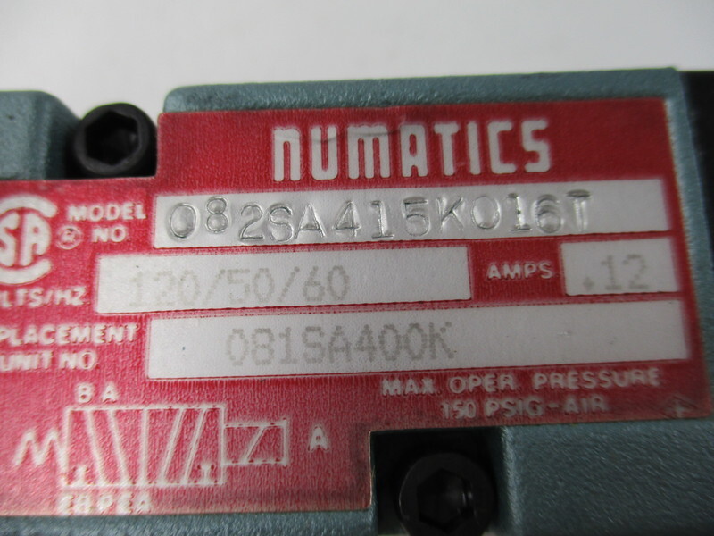 NUMATICS 082SA415K016T NSNP