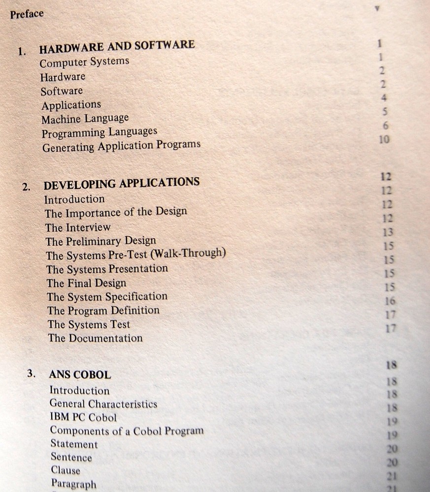 Rare IBM Cobol Vrs 2.0
